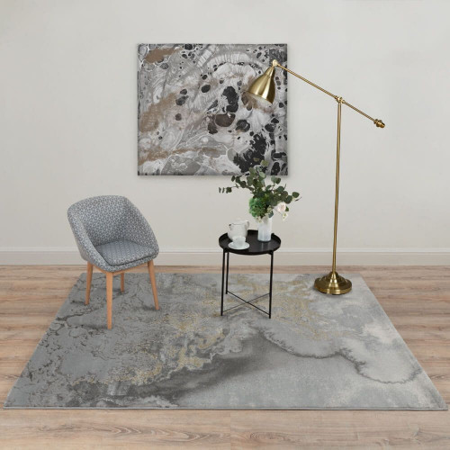 Ковры из Турции ALMIRA HE378A GREY/GOLD